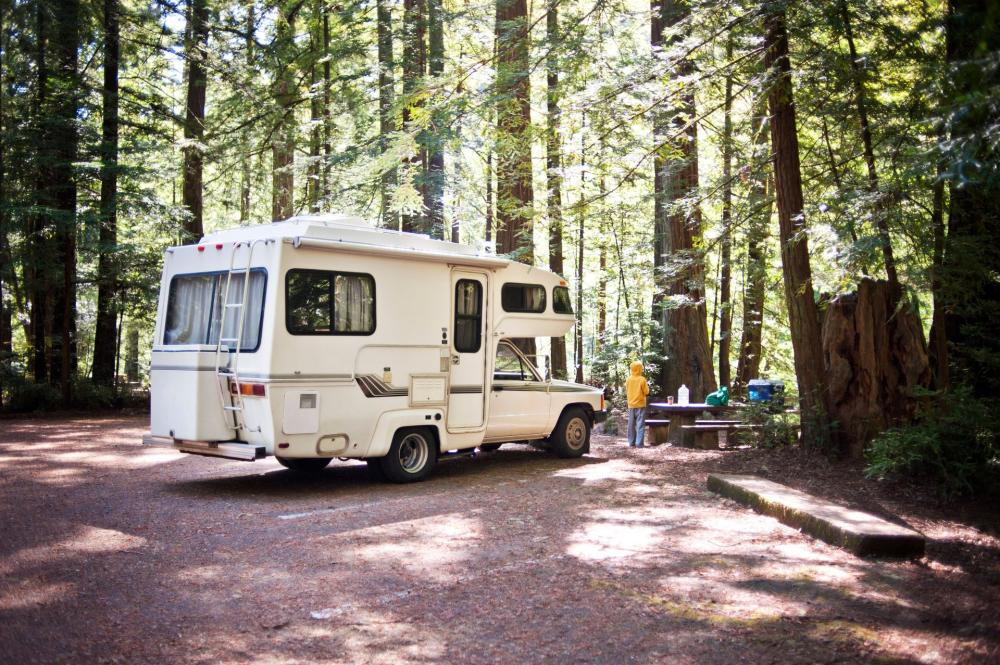 Camping car près de Moëlan-sur-Mer